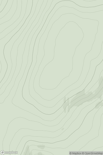 Thumbnail image for Red Hill [Fraserburgh to the Dee Valley] [NJ614095] showing contour plot for surrounding peak